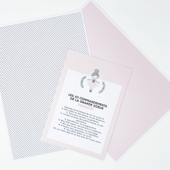 Kit Boite à grande soeur Danceuse