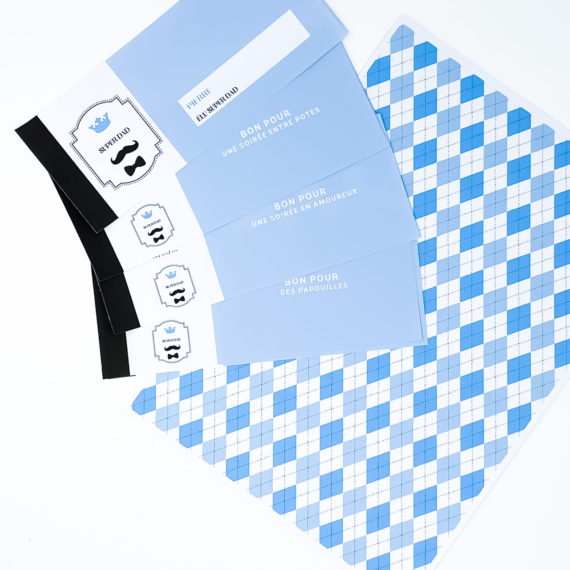 Chéquier du papa Gentleman