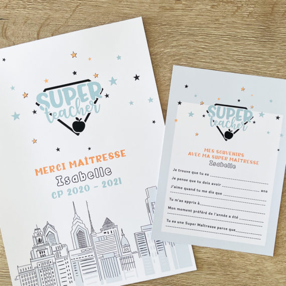 Kit Cadeau maitresse Super Teacher