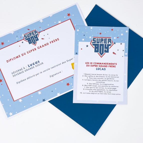 Kit Boite à grand frère Super Boy