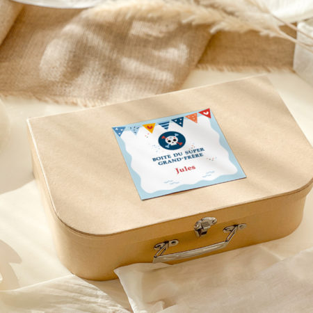 Kit Boite à grand frère Pirate / Boite à grande soeur Pirate