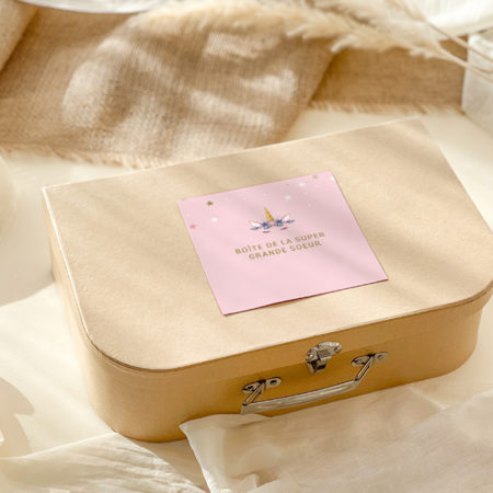 Kit Boite à grande soeur Licorne