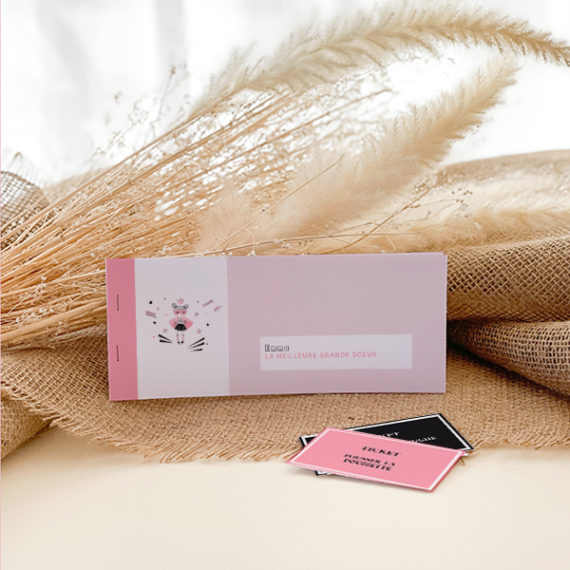 Chéquier grande soeur Super Girl