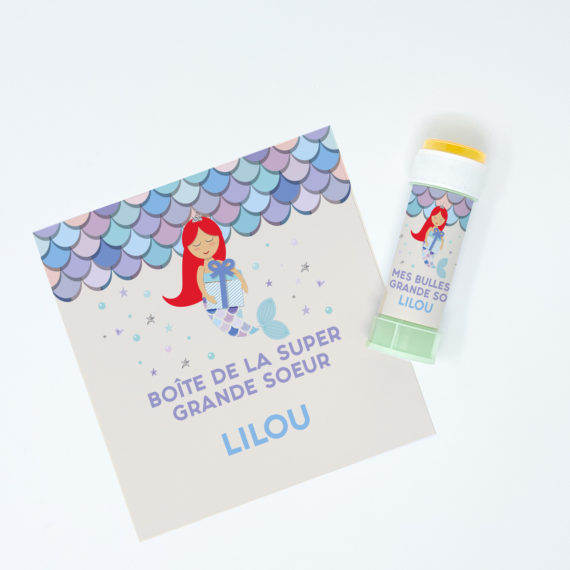 Kit Boite à grande soeur Sirène