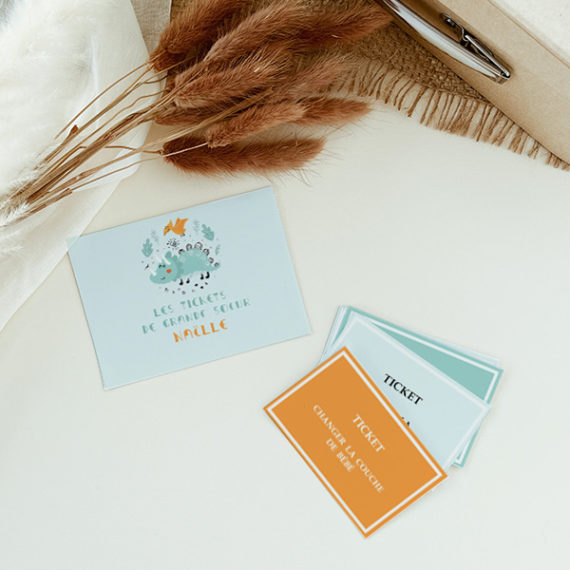 Chéquier Petit Dino