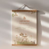 Affiche de naissance Woodland - Faon