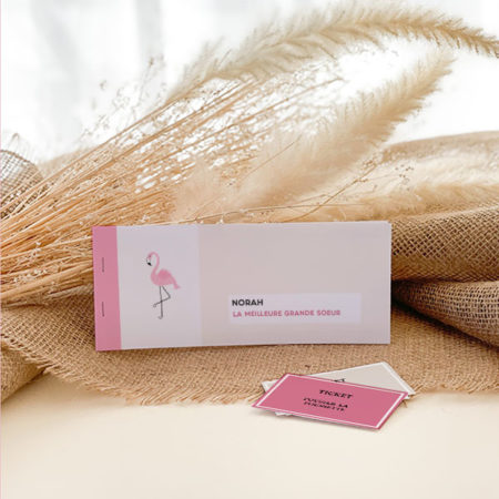 Chéquier Flamingo