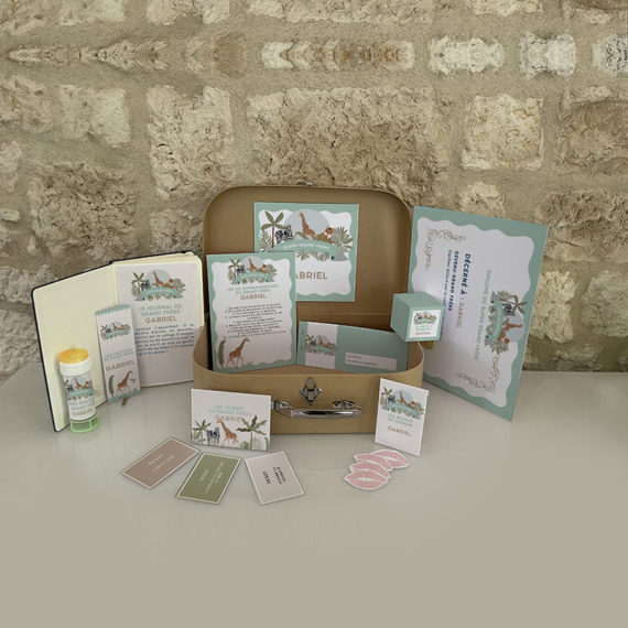 Kit Boîte à grand frère Savane / Boîte à grande soeur Savane