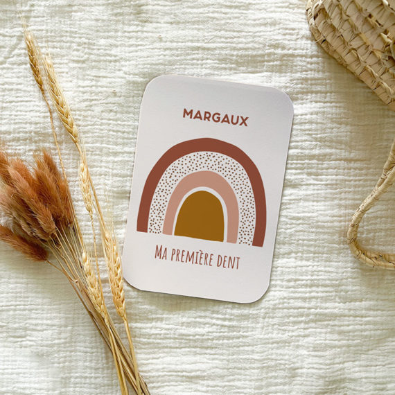 Cartes étapes bébé Arc-en-ciel