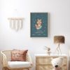Affiche de naissance Fox (Renard)