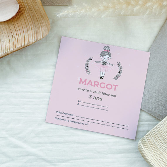 Décoration anniversaire Danseuse