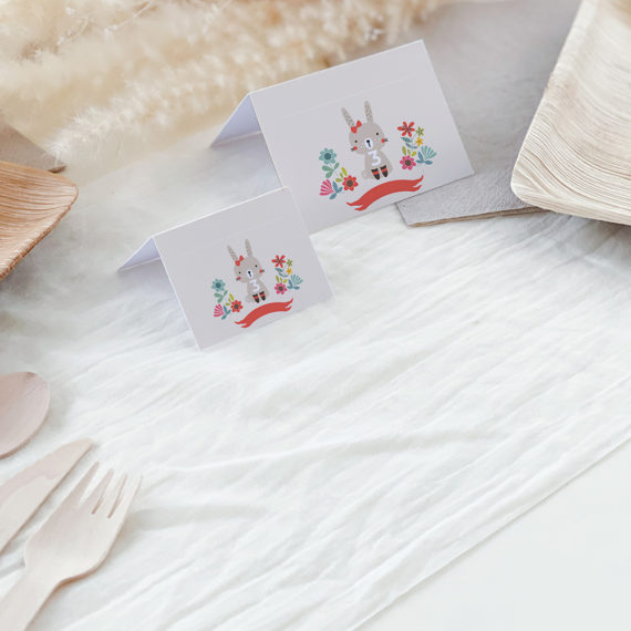 Décoration anniversaire Lapin