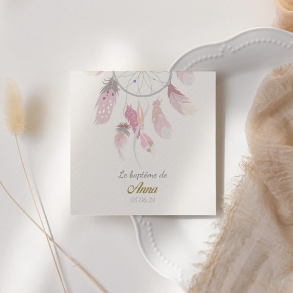 Décoration Baptême Attrape-reves