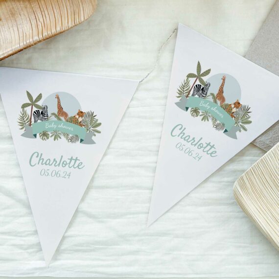 Baby shower Savane : Décoration et jeux