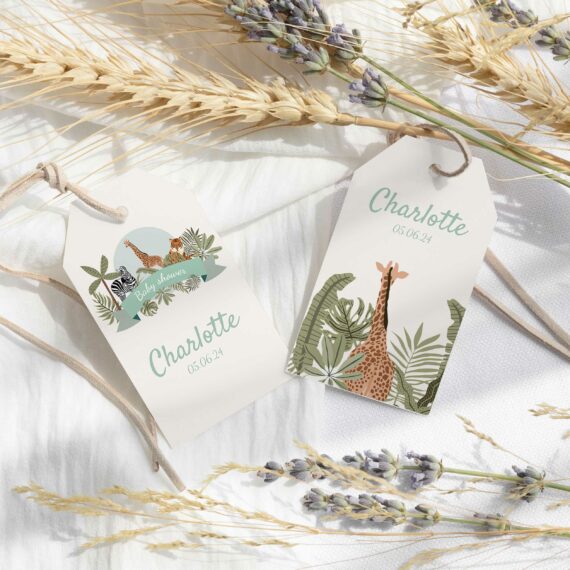 Baby shower Savane : Décoration et jeux