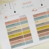 Tableau de routines Fox (Version claire)