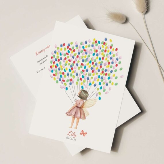 Décoration Baptême Fée