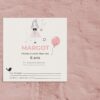 Invitation anniversaire Princesse