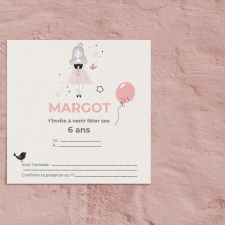 anniversaire princesse enfant