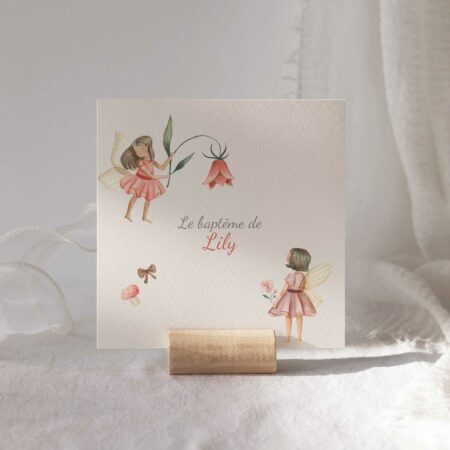 Décoration Baptême Fée