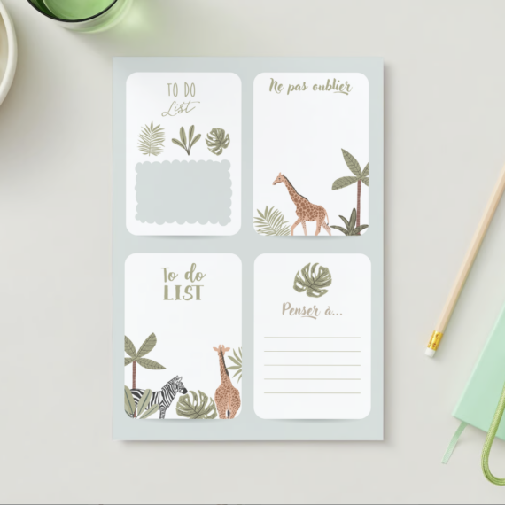 Monthly planner Savane