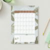 Monthly planner Savane