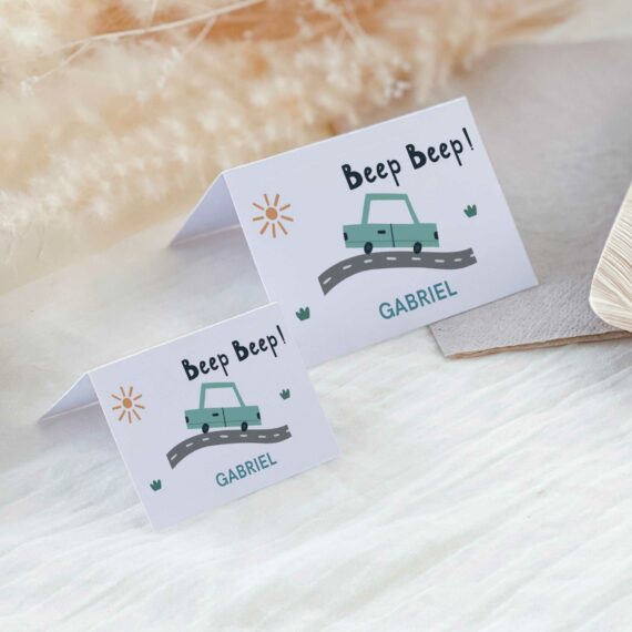 Décoration anniversaire Voiture