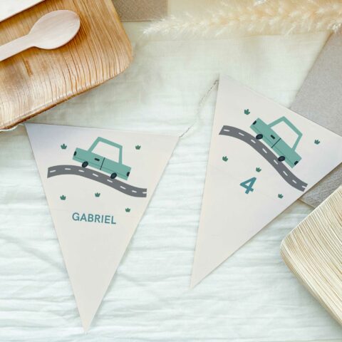 Décoration anniversaire Voiture