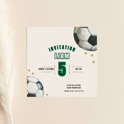invitation football