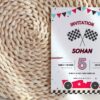 Invitation anniversaire Formule 1