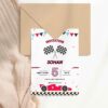Invitation anniversaire Formule 1